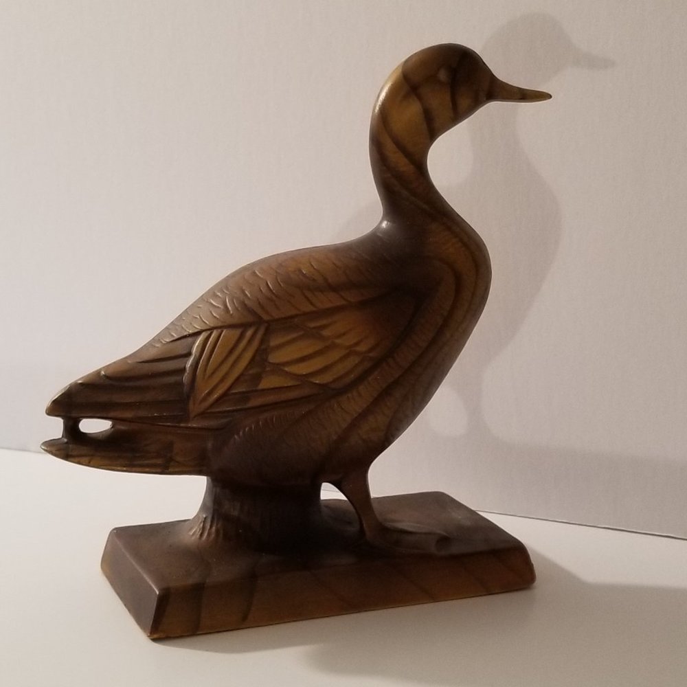 FIGURINE DUCK - Ceramic Sculpture - Picture 4 of 5